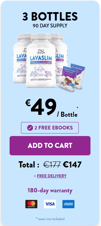 Lavaslim3 bottle